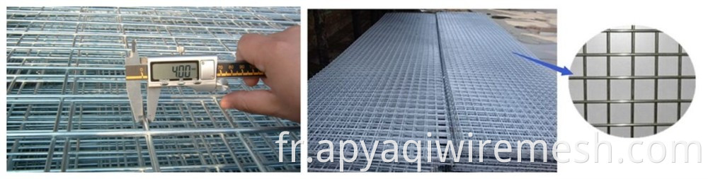 SL82 Renfort Mesh Steel Rebar Concrement d'arrachement Wire Mesh Construction de construction